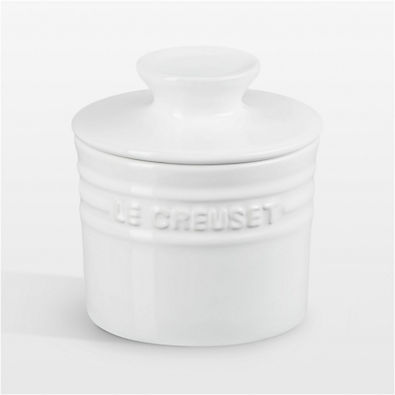 View Le Creuset ® White 6-oz. Stoneware Butter Crock details