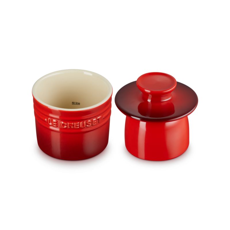 Le Creuset ® 0.17L Cerise Stoneware Butter Bell Crock - image 1 of 4