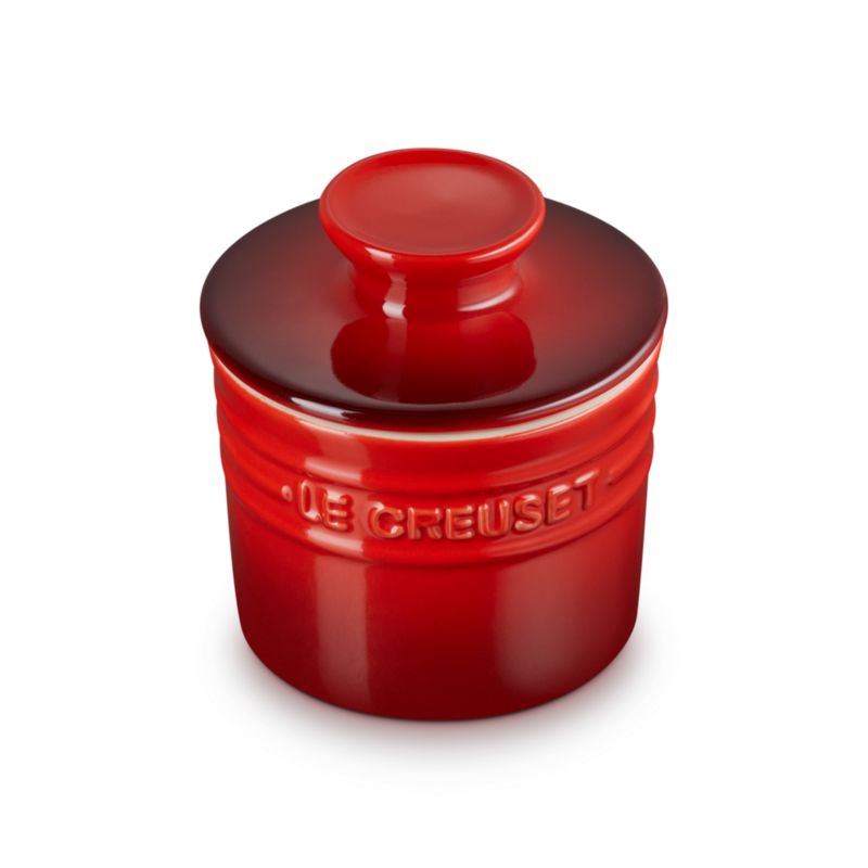 Le Creuset ® 0.17L Cerise Stoneware Butter Bell Crock - image 3 of 4