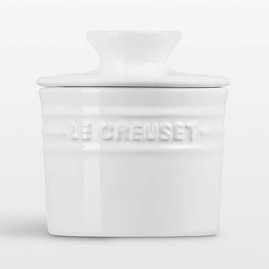 Le Creuset ® 0.17L White Stoneware Butter Bell Crock