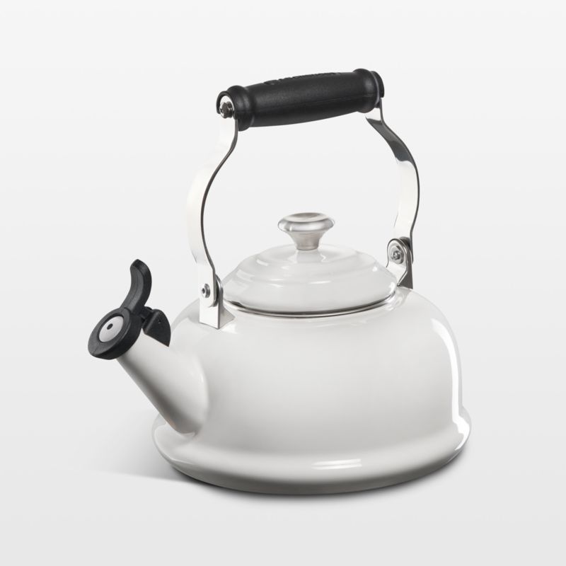 Le Creuset ® Classic 1.7-Qt. White Whistling Stovetop Tea Kettle - image 0 of 5