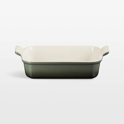 Le Creuset 2.3L Hertiage Rectangular Dish in Thyme Canada