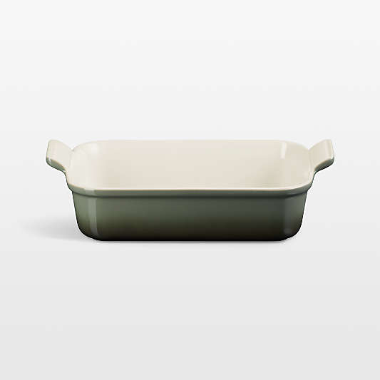 Le Creuset 2.3L Hertiage Rectangular Dish in Thyme Canada