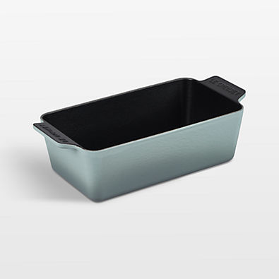View Le Creuset ® Signature Sea Salt Enameled Cast Iron Loaf Pan details