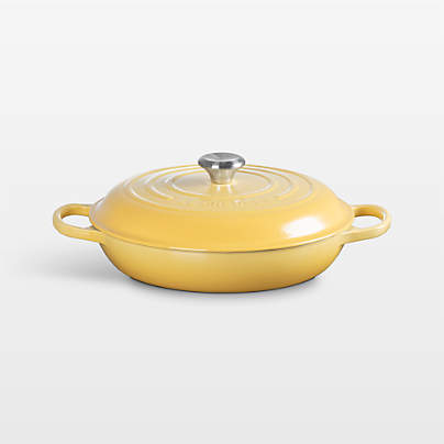 Le Creuset ® Signature 3.5L/3.7-Qt. Camomille Enameled Cast Iron Braiser