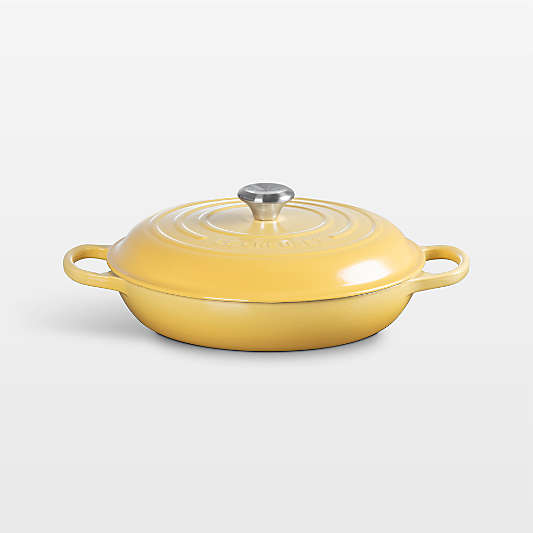 Le Creuset ® Signature 3.5L/3.7-Qt. Camomille Enameled Cast Iron Braiser