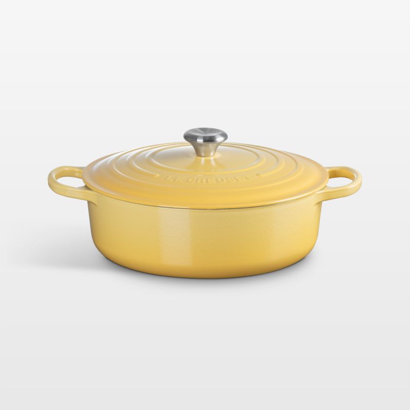 Le Creuset ® Signature 6.2L Camomille Enameled Cast Iron Shallow Dutch Oven - image 0 of 3