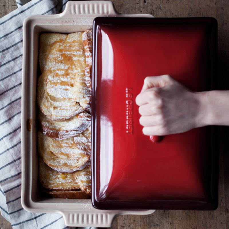 Le Creuset ® 3.8L Cerise Heritage Rectangular Casserole Baking Dish - image 2 of 4