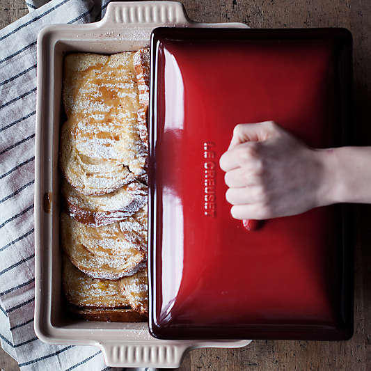 Le Creuset ® 3.8L Cerise Heritage Rectangular Casserole Baking Dish