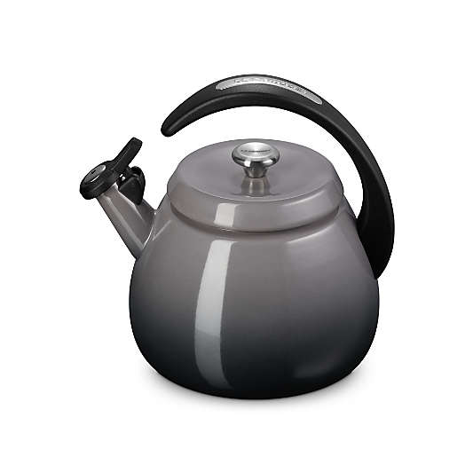 Le Creuset ® Signature Cloche 2.2-Qt. Oyster Whistling Tea Kettle