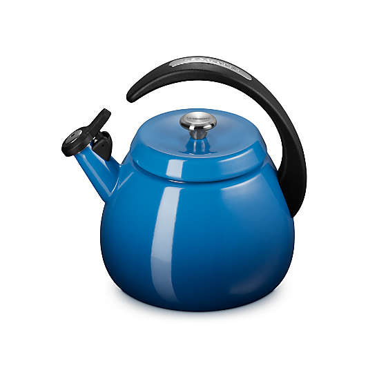 Le Creuset Signature Cloche 2.2-Qt. Marseille Whistling Tea Kettle