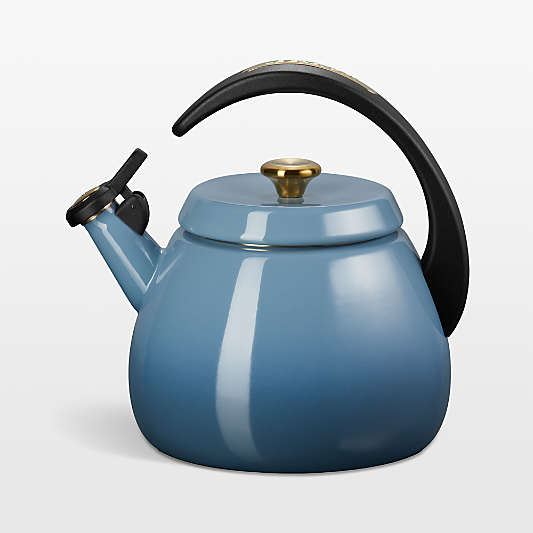 Le Creuset ® Cloche 2.2-Qt. Chambray Stovetop Tea Kettle