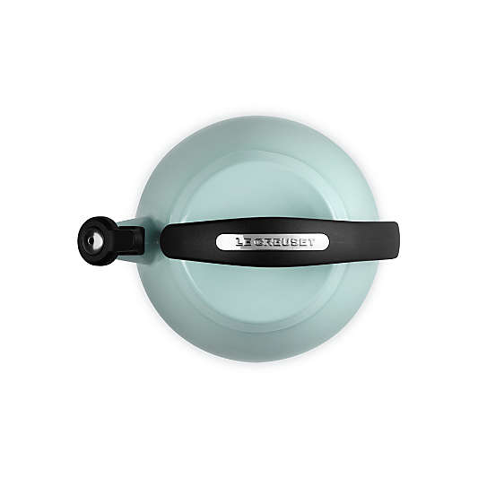 Le Creuset ® Signature Cloche 2.2-Qt. Sea Salt Whistling Tea Kettle