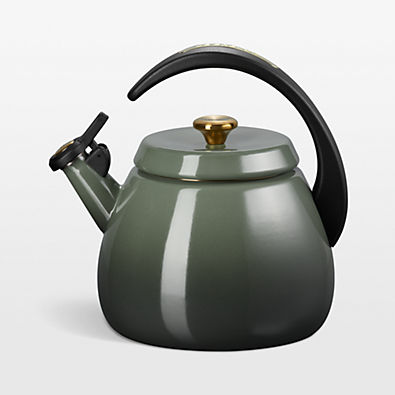 View Le Creuset ® Cloche 2.2-Qt. Thyme Stovetop Tea Kettle details