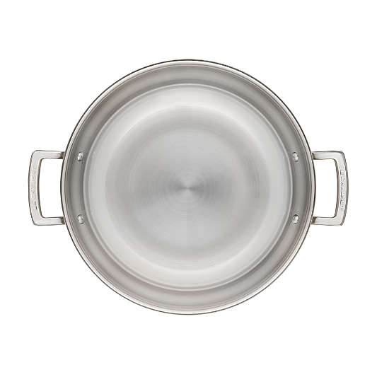 Le Creuset ® Classic Stainless Steel 4.5-Qt. Wok with Glass Lid