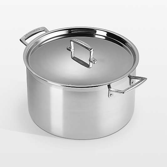 Le Creuset ® Classic Stainless Steel 10-Qt. Stockpot with Lid