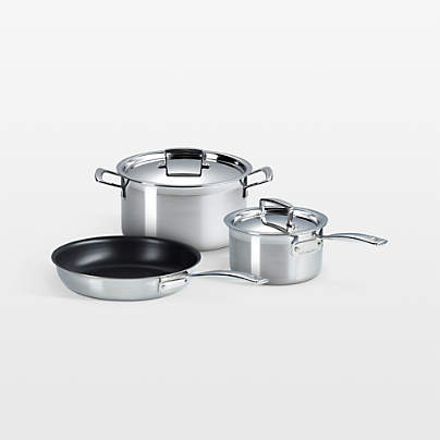 Le Creuset ® Classic Stainless Steel 5-Piece Cookware Set
