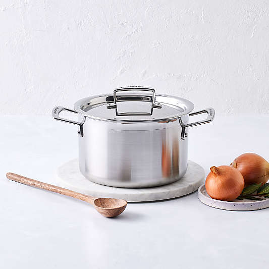 Le Creuset ® Classic Stainless Steel 6.25-Qt. Stockpot with Lid