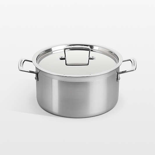 Le Creuset ® Classic Stainless Steel 6.25-Qt. Stockpot with Lid