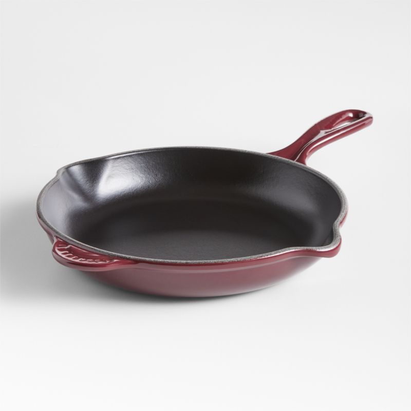 Le Creuset Classic 9" Rhône Enameled Cast Iron Skillet | Crate & Barrel