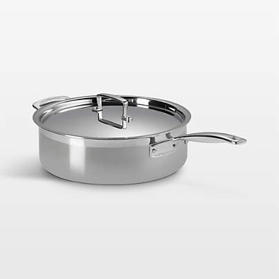 Le Creuset ® Classic Stainless Steel 6-Qt. Saute Pan with Lid