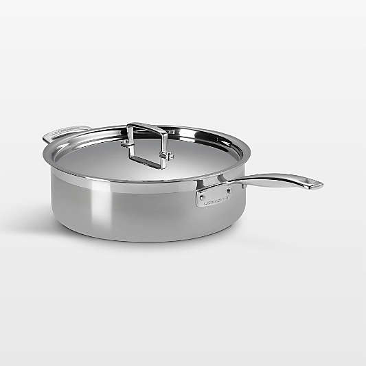 Le Creuset ® Classic Stainless Steel 6-Qt. Saute Pan with Lid
