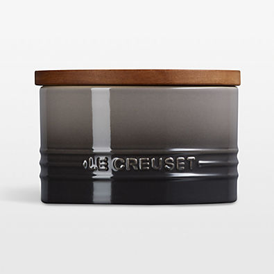 View Le Creuset ® 16-Oz. Oyster Stoneware Canister details