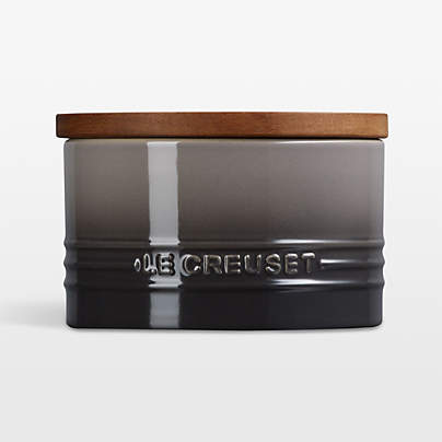 Le Creuset ® 16-Oz. Oyster Stoneware Canister