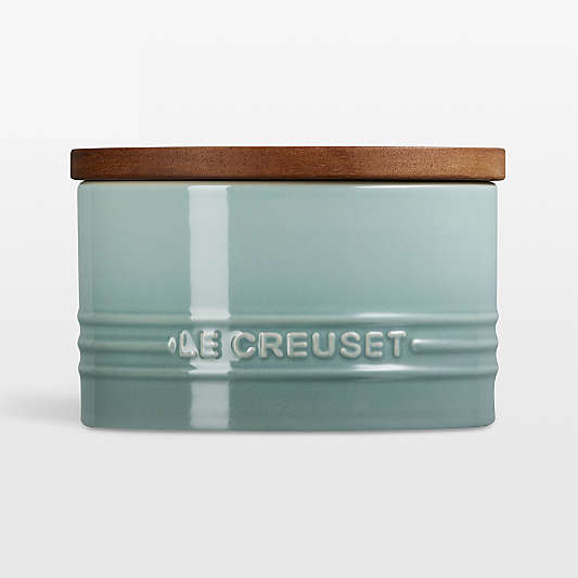 Le Creuset ® 16-Oz. Sea Salt Stoneware Canister