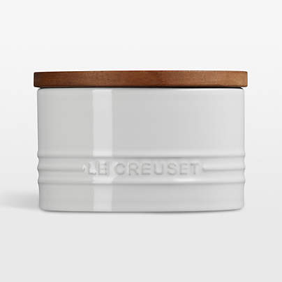 Le Creuset ® 16-Oz. White Stoneware Canister