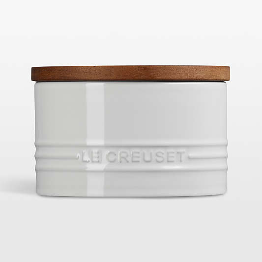 Le Creuset ® 16-Oz. White Stoneware Canister
