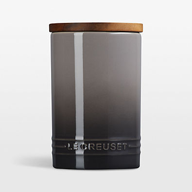 View Le Creuset ® 26-Oz. Oyster Stoneware Canister details