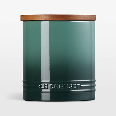 View Le Creuset ® 40-Oz. Artichaut Stoneware Canister details