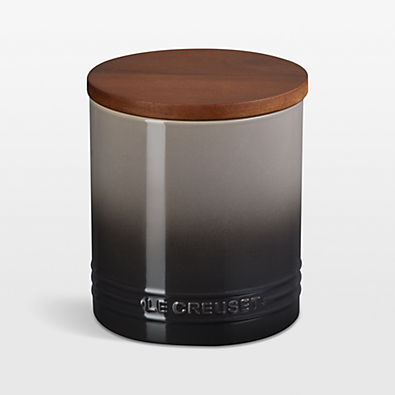 View Le Creuset ® 40-Oz. Oyster Stoneware Canister details