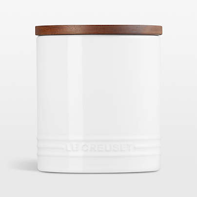 Le Creuset ® 40-Oz. White Stoneware Canister