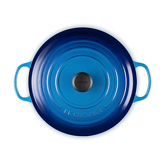 Le Creuset ® Blueberry 6.4-L/6.75-Qt. Enameled Cast Iron Round Wide Dutch Oven
