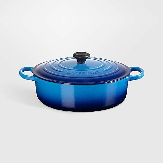 Le Creuset ® Blueberry 6.4-L/6.75-Qt. Enameled Cast Iron Round Wide Dutch Oven