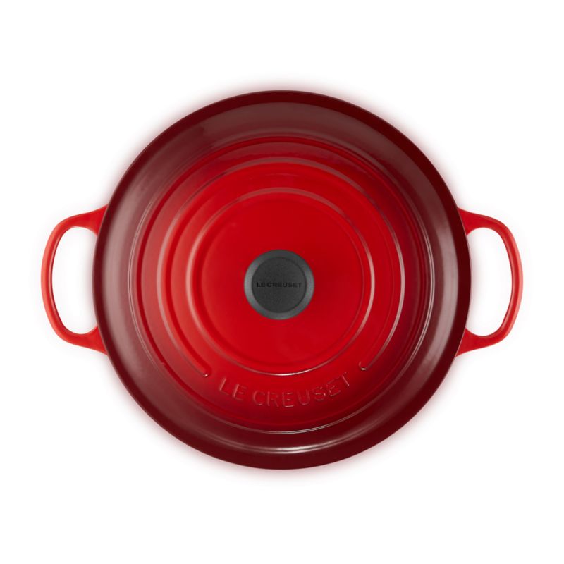 Le Creuset ® Cerise 6.4-L/6.75-Qt. Round Wide Dutch Oven - image 2 of 5