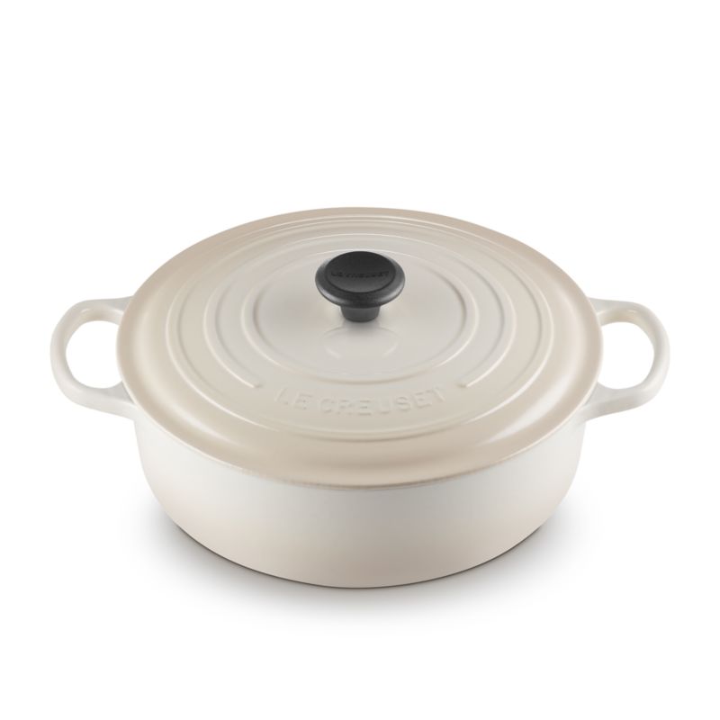 Le Creuset ® Meringue 6.4-L/6.75-Qt. Round Wide Dutch Oven - image 3 of 5