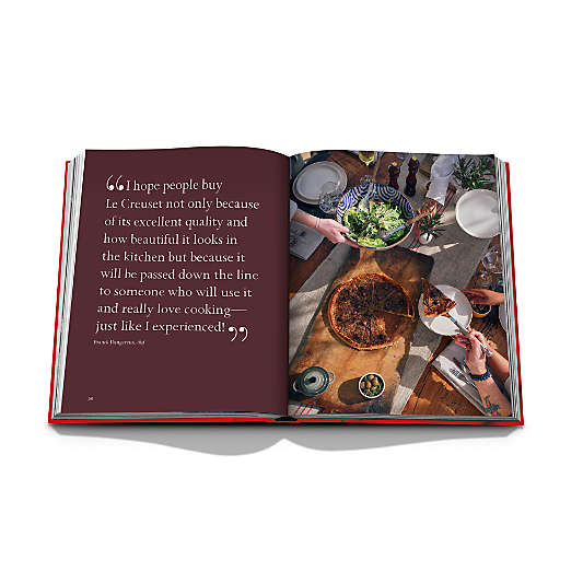 Le Creuset: A Century of Colorful Cookware Book by Assouline, foreword by Brett Martin