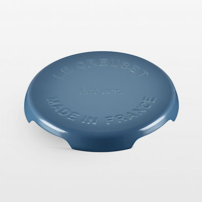 View Le Creuset ® Signature Chambray Enameled Cast Iron Trivet details