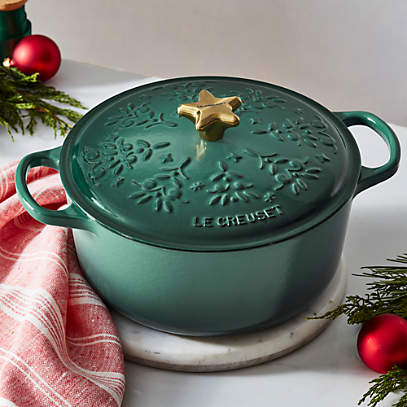 Le Creuset Vintage EMERALD GREEN SET 4 Pot Pan Dutch Oven Wood