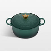 Le Creuset Noel Mini Cocotte with Star Knob, 24-Oz.