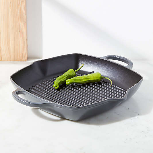 Le Creuset ® Graphite Deep Square Grill Pan