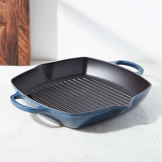 Le Creuset ® Ink Deep Square Grill Pan