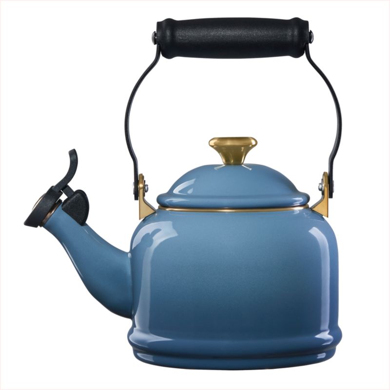 Le Creuset ® Demi 1.25-Qt. Chambray Blue Stovetop Tea Kettle - image 2 of 3