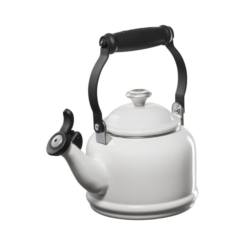 Le Creuset ® Demi 1.25-Qt. White Stovetop Tea Kettle - image 1 of 3