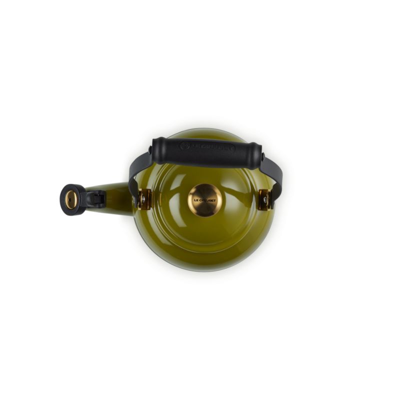 Le Creuset ® 1.25-Qt. Demi Olive Whistling Tea Kettle - image 2 of 4