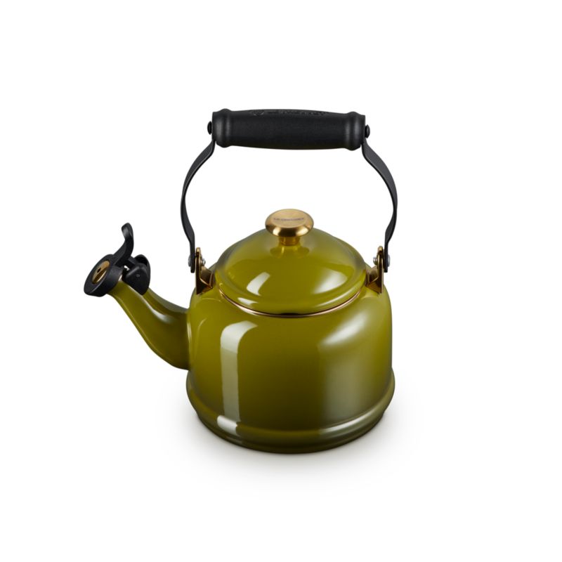 Le Creuset ® 1.25-Qt. Demi Olive Whistling Tea Kettle - image 1 of 4