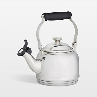 View Le Creuset ® 1.25 qt. Demi Stainless Steel Whistling Tea Kettle details